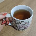 Conjunto 6 Xícaras Grande Porcelana De Chá Café Florida 360ml