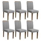 Conjunto 6 cadeiras Ana Imbuia/ - Pr Móveis