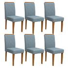 Conjunto 6 cadeiras Ana Ipê/ - Pr Móveis