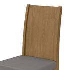 Conjunto 6 cadeiras Athenas Amêndoa/ - Móveis Lopas