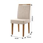 Conjunto 6 cadeiras Creta - Lukaliam Móveis