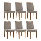 Conjunto 6 cadeiras Creta - Lukaliam Móveis