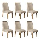 Conjunto 6 cadeiras Curvata - Pr Móveis