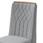 Conjunto 6 cadeiras Exclusive Amêndoa/ - Móveis Lopas