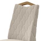 Conjunto 6 cadeiras Vênus Amêndoa/ - Móveis Lopas