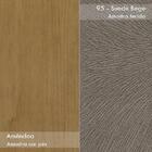 Conjunto 6 cadeiras Vênus Amêndoa/ - Móveis Lopas