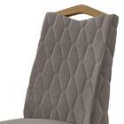 Conjunto 6 cadeiras Vênus Amêndoa/ - Móveis Lopas