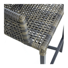 Conjunto 8 Banquetas Fibra Sintética Área Gourmet Alumíno Nud