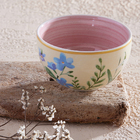 Conjunto 8 Bowl Tigela Cerâmica 311ml Juliet Flor Colorido