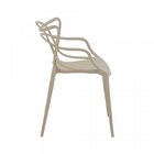 Conjunto 8 Cadeiras Allegra Pp Nude