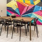 Conjunto 8 Cadeiras Allegra Pp Preto