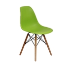 Conjunto 8 Cadeiras Charles Eames Eiffel Wood Base Madeira -