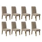 Conjunto 8 Cadeiras Elen - Pr Móveis
