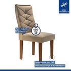 Conjunto 8 Cadeiras Estofadas Germany