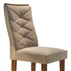 Conjunto 8 Cadeiras Estofadas Germany