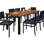 Conjunto 8 Cadeiras Externa 2,0x0,90m  Athenas Paonanda