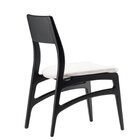 Conjunto 8 Cadeiras Madeira Maciça Alento Ébano/bes