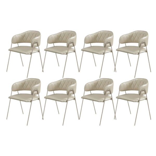 Conjunto 8 Cadeiras Para Sala De Jantar Pérola