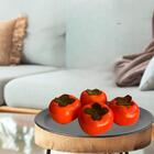 Conjunto 8 Caquis Artificiais Realistas Em Poliestireno - Dec