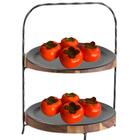 Conjunto 8 Caquis Artificiais Realistas Em Poliestireno - Dec