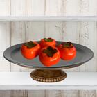 Conjunto 8 Caquis Artificiais Realistas Em Poliestireno - Dec