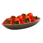 Conjunto 8 Caquis Artificiais Realistas Em Poliestireno - Dec