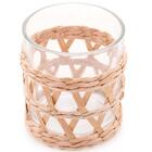 Conjunto 8 Copos Baixos De Vidro Wolff Com Sisal 320ml Decora