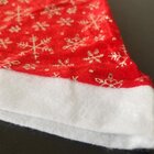 Conjunto 8 Gorro Vermelho Touca Papai Noel Enfeite De Natal