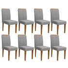 Conjunto 8 cadeiras Ana Ipê/ - Pr Móveis