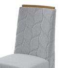 Conjunto 8 cadeiras Astrid Amêndoa/ - Móveis Lopas