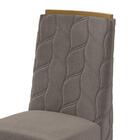 Conjunto 8 cadeiras Astrid Amêndoa/ - Móveis Lopas