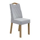 Conjunto 8 cadeiras Vênus Amêndoa/ - Móveis Lopas