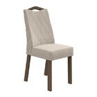 Conjunto 8 cadeiras Vênus Imbuia/ - Móveis Lopas