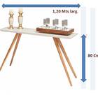 Conjunto  Suporte Braço Sofá  Mesa Canto Lateral E Aparador