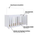 Conjunto Aconchego Berço E Cômoda - Branco