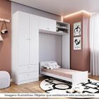 Conjunto Aconchego Berço Mini Cama C/colchão E Guarda Roupa