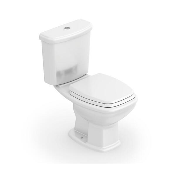 Conjunto Acoplado Ecoflush Celite Fit Plus Branco