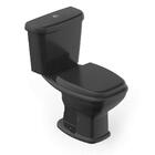 Conjunto Acoplado Ecoflush Celite Fit Plus Preto