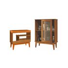 Conjunto Adega E Armário Draven Nature