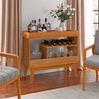 Conjunto Adega E Buffet England 3 Portas Nature