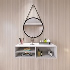 Conjunto Aparador Com Espelho Mostruário Organizador