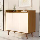 Conjunto Aparador E Buffet Londres Nature Perola