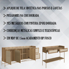 Conjunto Aparador E Buffet Palhinha 28936x28935 Linha Oslo Ar