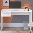 Conjunto Aparador E Escrivaninha Estilare Branca Branca