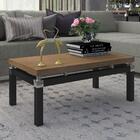 Conjunto Aparador E Mesas Sala Industrial Zolir Preto