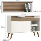 Conjunto Aparador E Nichos De Parede Dmad