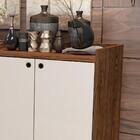 Conjunto Aparador Retrô 4 Portas Dalllas E Aparador Buffet Cl