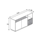 Conjunto Aparadores Multiuso Outono