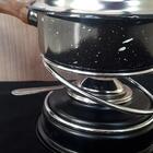 Conjunto Aparelho De Fondue Jogo 12 Peças Panela Esmaltada