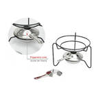 Conjunto Aparelho Para Fondue Inox Vermelho 10 Peças